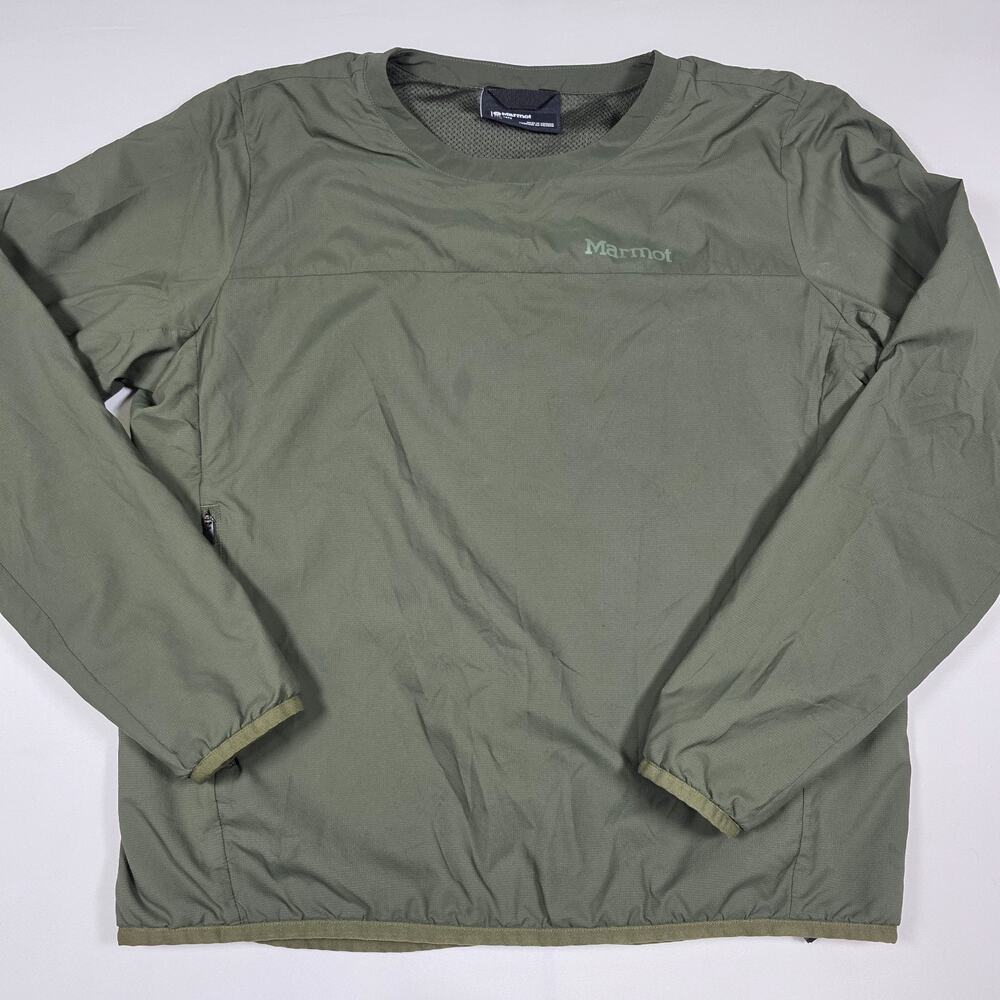 Marmot Women's Large Alt HB Pullover Insulated Sweatshirt Nori Green- READ